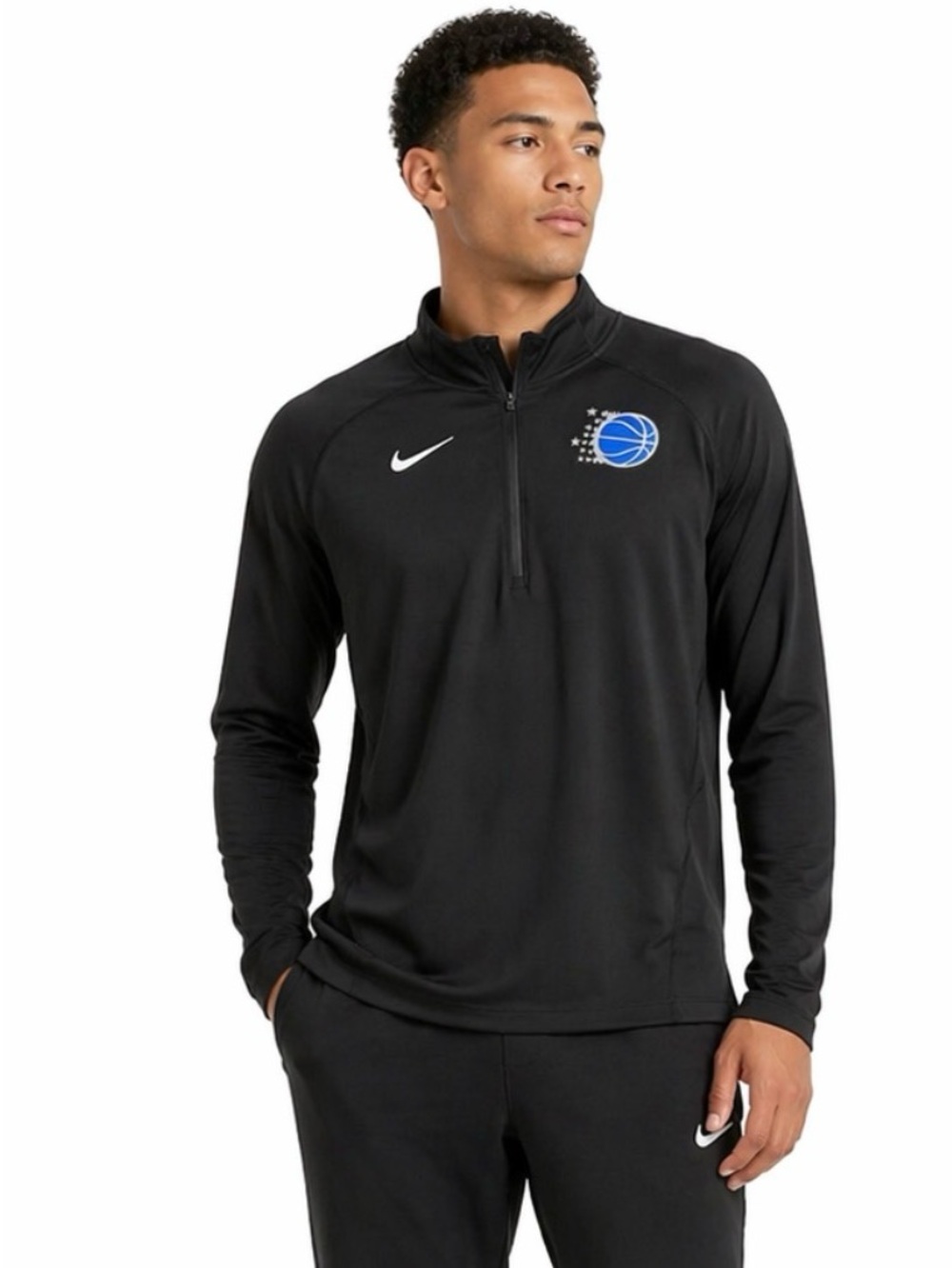 NIKE Orlando Magic Dri-FIT Quarter Zip Pullover – Men’s Small